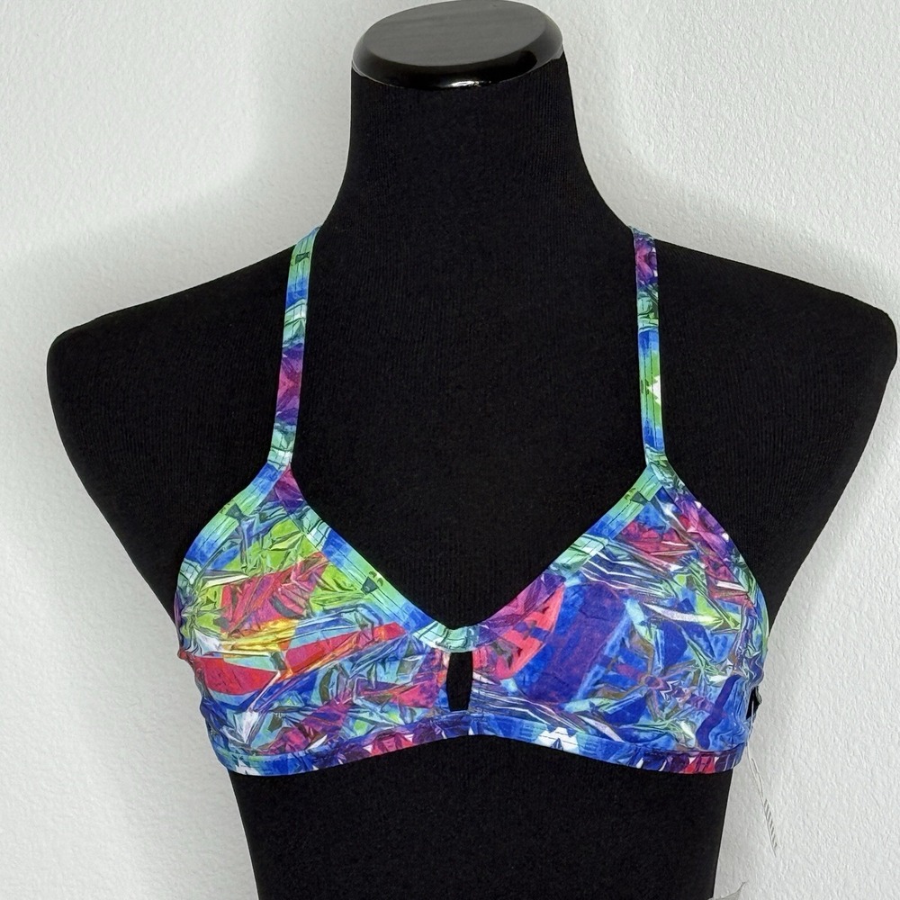 Jolyn Bikini Swim Top Vent Small Glazer New with tags